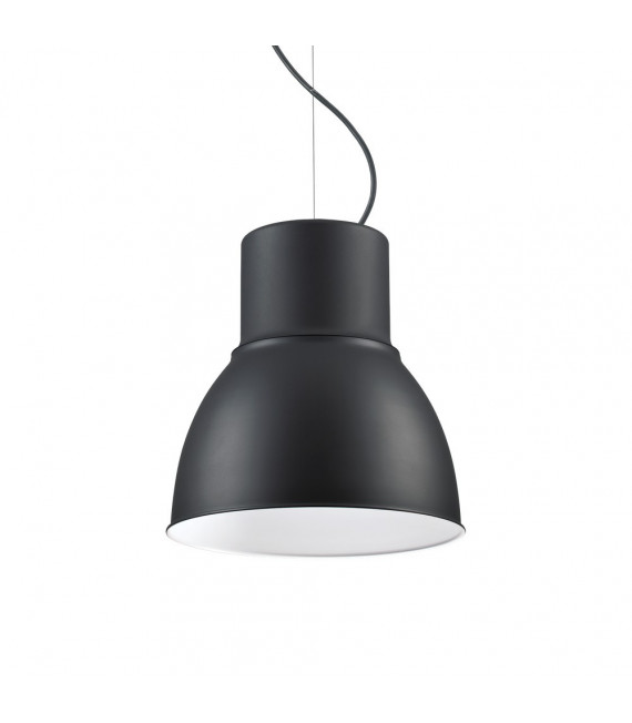 Lámpara colgante Breeze Metal negro 1 bombilla 54,5cm