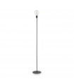 Lampadaire Microphone Métal Noir 1 ampoule 170cm