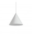 A-Line pendant lamp White metal 1 bulb 33cm