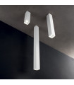 Spot Downlight Sky Métal blanc 1 ampoule 75cm