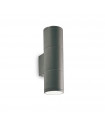 Applique de jardin Gun Aluminium Anthracite 2 ampoules 21cm
