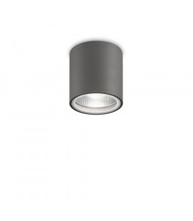 Spot Downlight Gun Aluminum Anthracite 1 bulb 11.5cm