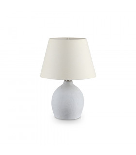 Tischlampe Boulder Glass Concrete 1 Glühbirne 55cm