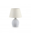 Table lamp Boulder Glass Concrete 1 bulb 55cm
