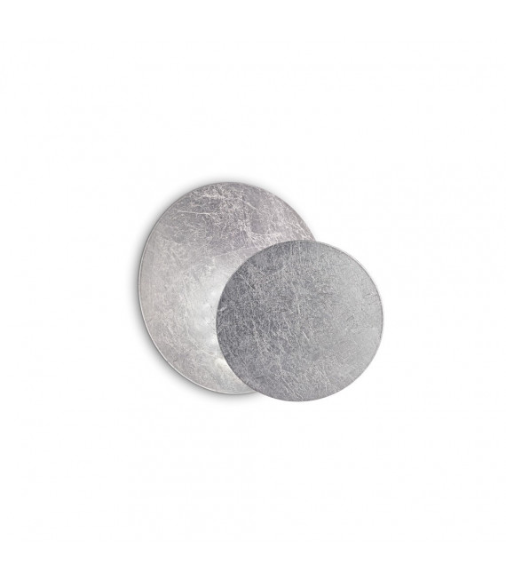 Tick wall light 1 light Metal Silver