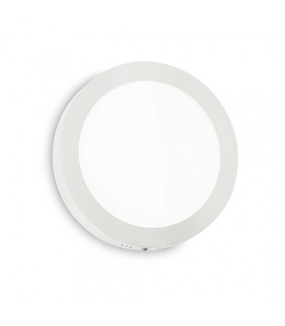 Plafoniera Universale Alluminio bianco 1 lampadina 4cm