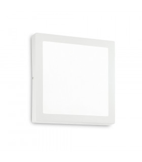 Deckenleuchte Universal Aluminium weiß 1 Glühbirne 4cm