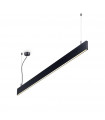 Suspension Linus White aluminum 1 bulb 13cm