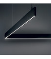 Suspension Linus Aluminum Black 1 bulb 13cm