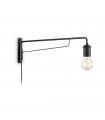 Wall light Triumph Metal Black 1 bulb 16cm