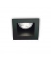 Recessed spotlight Funky Black Metal 1 bulb 4.7cm