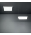 Panel LED Led Aluminium blanc 1 ampoule 3cm