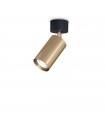 Spotlight Dynamite Metal Satin brass 1 bulb 16.5cm
