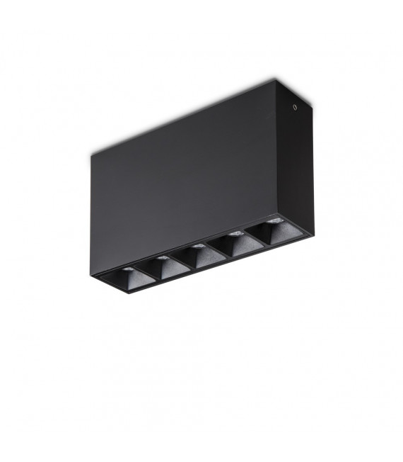 Spot Downlight Lika Alluminio Nero 1 lampadina 8cm