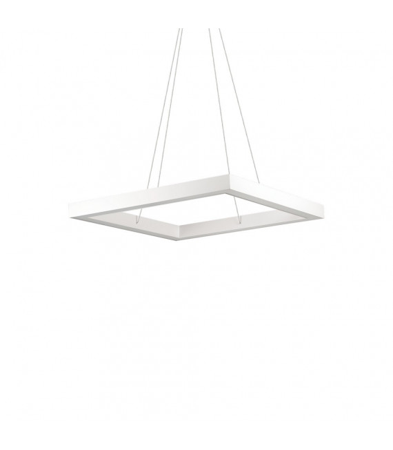 Suspension LED intégré Oracle Aluminium blanc 1 ampoule 16,5cm
