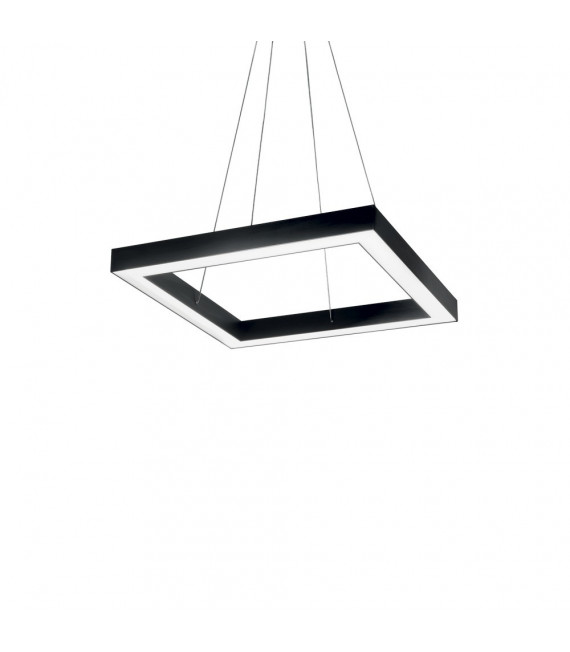 Suspensión LED integrada Oracle Aluminio Negro 1 bombilla 16,5cm