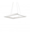 Suspension LED intégré Oracle Aluminium blanc 1 ampoule 16,5cm