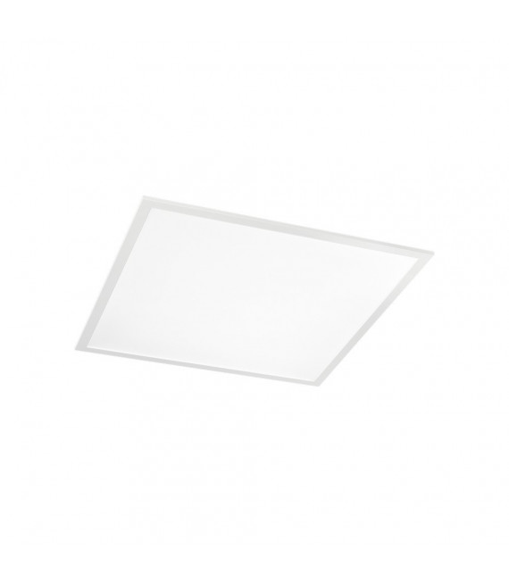 Panel LED Led Aluminio blanco 1 bombilla 3cm
