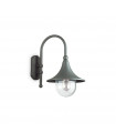 Lanterne de jardin Cima Métal Anthracite 1 ampoule 46cm