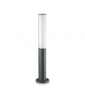 Bolardo de jardin Etere Aluminio Antracita 1 bombilla 60,5cm