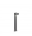 Garden bollard Sirio Aluminum Gray 2 bulbs 60cm