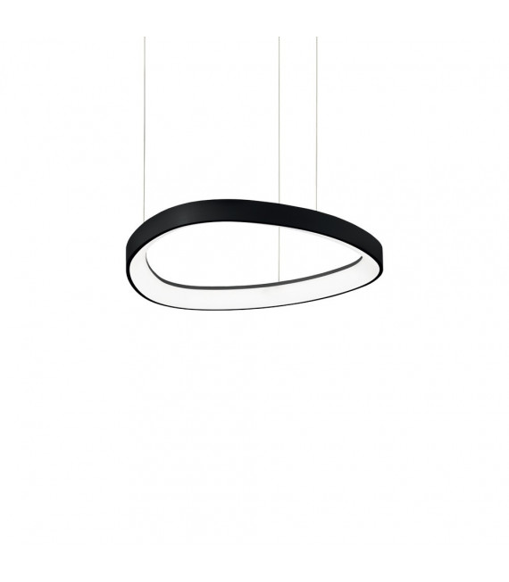 Suspension LED intégré Gemini Métal,plastique Noir 1 ampoule cm