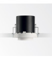 Spot encastré Nova Aluminium blanc 1 ampoule 13,8cm