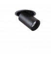 Recessed spotlight Nova Aluminum Black 1 bulb 11.1cm