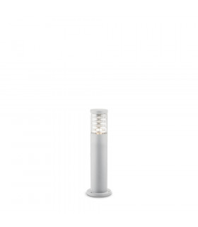 Tronco Gartenpoller Weißaluminium 1 Birne 40,5cm
