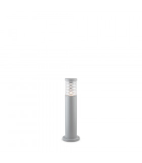 Borne de jardin Tronco Aluminium Gris 1 ampoule 40,5cm