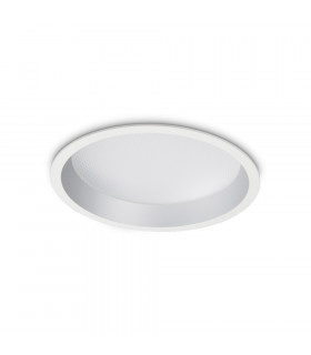 Spot encastré Deep Aluminium blanc 1 ampoule 6cm