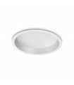 Spot encastré Deep Aluminium blanc 1 ampoule 6cm