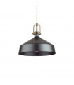 Pendant Eris-1 Black Metal 1 bulb 33cm