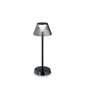 Tischlampe Lolita Black Metal 1 Glühbirne 34,5cm