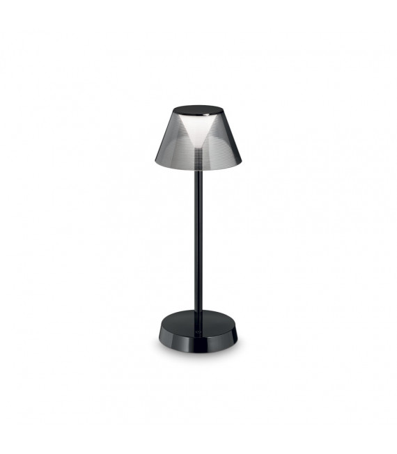 Tischlampe Lolita Black Metal 1 Glühbirne 34,5cm