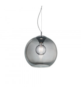 Sospensione Nemo Metallo Fumè 1 lampadina 24cm