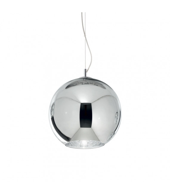 Suspension Nemo Métal Chrome 1 ampoule 45cm