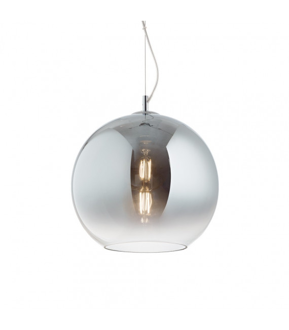Nemo Metal Pendelleuchte Chrome Shades 1 Glühbirne 55cm