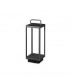 Lampe portable de jardin Stardust Verre,métal,aluminium Anthracite 1 ampoule 51cm