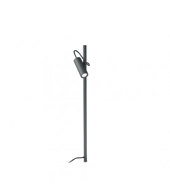 Gartenpoller Hub Metall, Aluminium Anthrazit 1 flammig 110cm