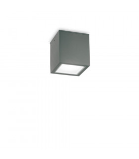 Spot Downlight Techo Glass, metal Anthracite 1 bulb 9.5cm
