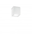 Spot Downlight Techo Glass, white metal 1 bulb 9.5cm
