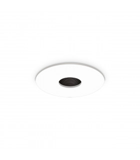 Foco empotrable de habitación Metal, aluminio 1 bombilla 8cm