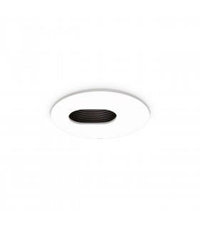Foco empotrable de habitación Metal, aluminio 1 bombilla 8cm