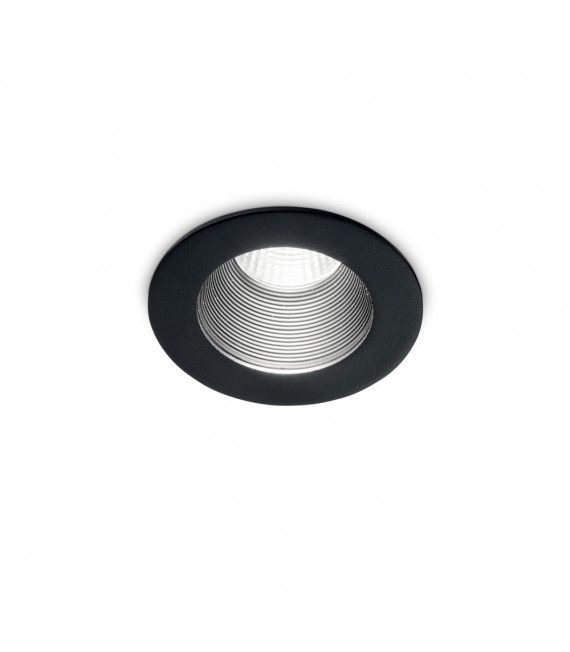 Faretto da incasso Room-33 Metallo, alluminio Nero 1 lampadina 8cm