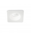 Room-65 recessed spotlight Metal, white aluminum 1 bulb 5cm