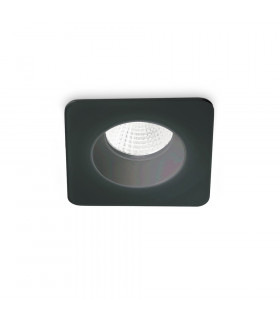 Einbaustrahler Room-65 Metall, Aluminium Schwarz 1 Glühbirne 5cm
