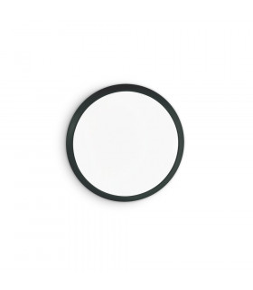 Ceiling lamp Gemma Black Metal 1 bulb 6cm