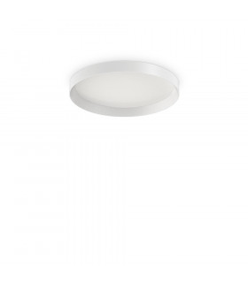 Integrierte LED-Deckenleuchte Fly Metal, Aluminium, weißer Kunststoff 1 Glühbirne 7cm