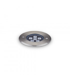 Empotrable de jardín Suelo Metal, aluminio Acero 1 bombilla 9cm